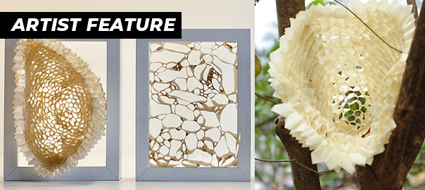 Artist Paula Reynaldi Creates Intricate Natural Sculptures with Pro® 796 pH Neutral Masking Tape