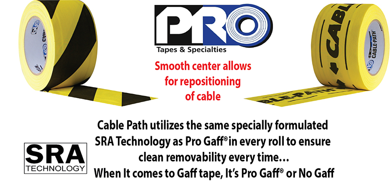 Pro Gaff isn't our only product with SRA Technology. The same superior Synthetic Rubber Adhesive is used in our Cable Path product..