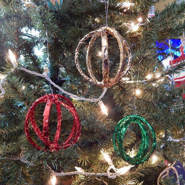 Galaxy saucers: These eye catching ornaments may be super simple to make, but they do pack a big punch on the tree. Galaxy saucers: These eye catching ornaments may be super simple to make, but they do pack a big punch on the tree.