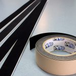 Shadow box sidewall shims prepped using Pro® Felt Tape for aesthetics, speed and accuracy. Shadow box sidewall shims prepped using Pro® Felt Tape for aesthetics, speed and accuracy.